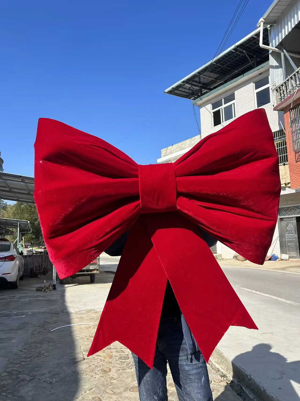 

Christmas Giant Festival Foam Three-dimensional Bow Large Wedding Bow Decoration and Photo Wall Props