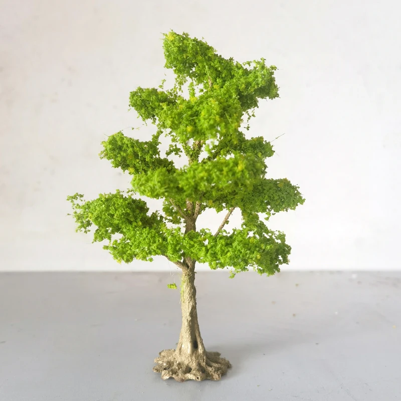 Modèle d'Arbre à Fil de 15cm, 1 Pièce, Construction de Table de Sable, Matériel de Paysage, Train Militaire de Salomon, ACH d'Arbres de Chemin de Fer