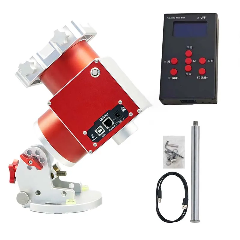 

JUWEI-17 Equatorial Mount with Narrow/Wide Dovetail Groove Astronomical Telescope Compatible with Theodolite Mode