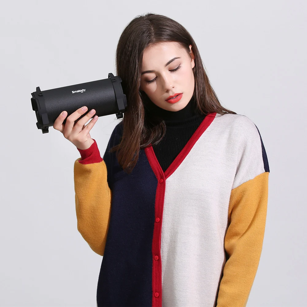 Alto-falante portátil bluetooth sem fio boombox com entrada aux de 3.5mm jack mp3/porta usb sistema estéreo alto para festa ao ar livre