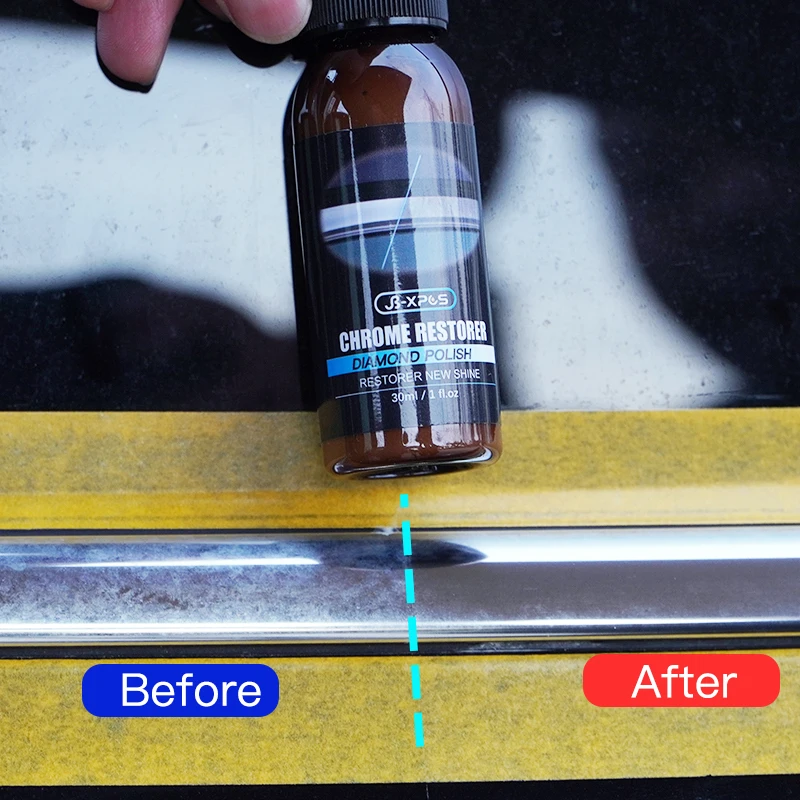 Chrome Restore High Hardness Diamond Polish Paste Oxidation Repair Refurbishment For Car Window Metal Removal 30ml