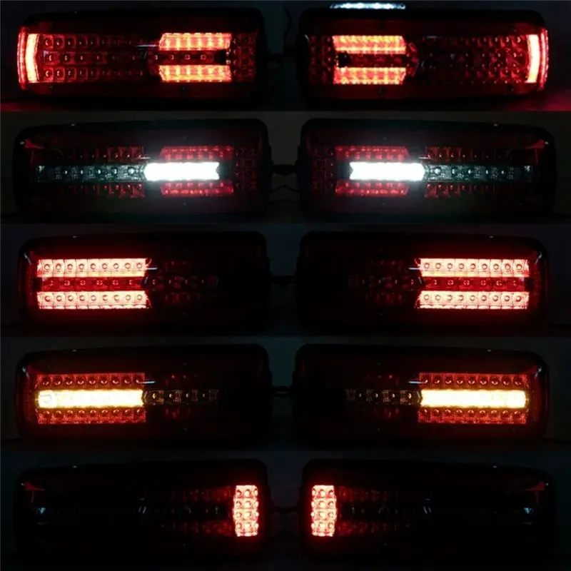 Efficientt-24V LED Truck Right Rear Bumper Tail Light Brake Signal Light For MAN TGX TGS TGL TGM 81252256562 Replacement