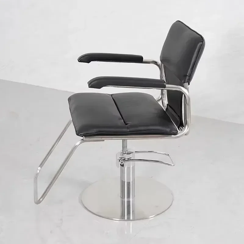 #Nordic Comfort Barber Chair Dyeing Hair Rotate Unique Simplicity Barber Chair New Models European Barbearia Home Furniture