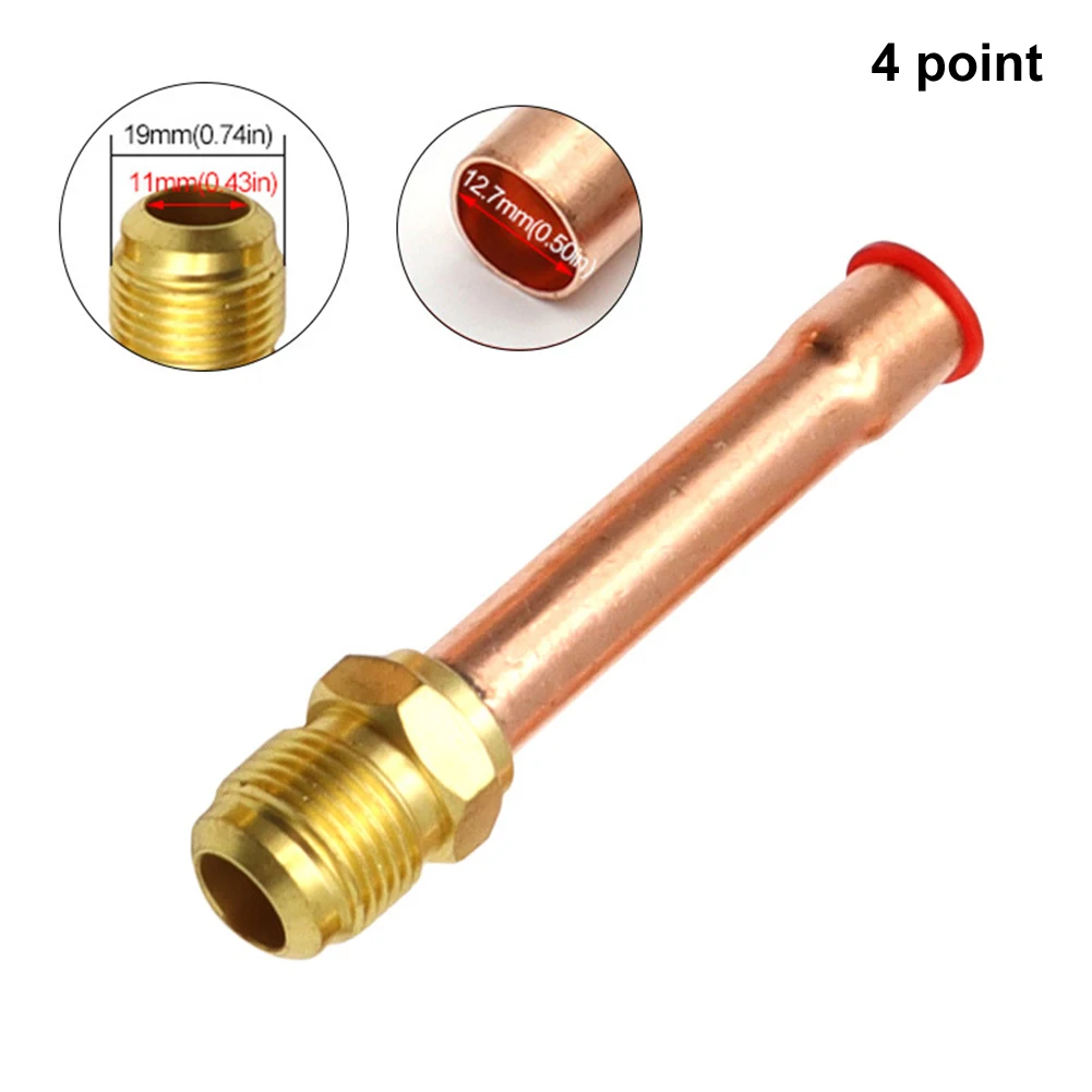 1pc Brass Pipe Fitting Connector For Air Conditioner 45 Degree Copper Tube Brass Pipe Fittings Connector Adapeter Power Tools