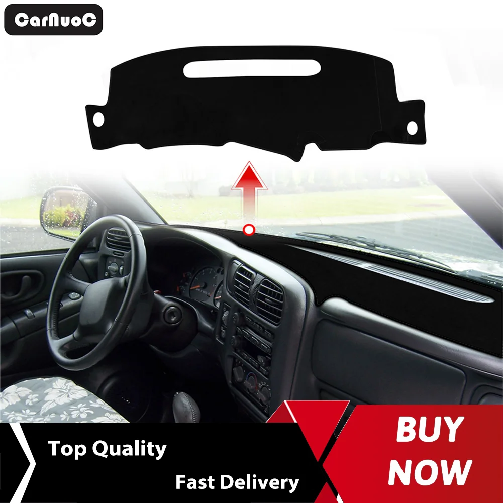 

Dashboard Protector Pad Anti-Slip UV & Heat Resistant Fit For Chevrolet S10 1998-2004