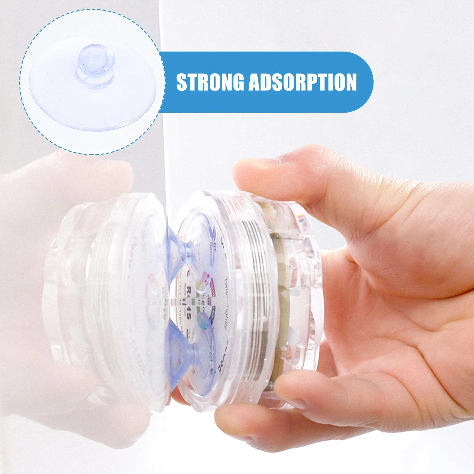 

1Set Waterproof LED Lights Magnetic Suction Cup Multi-Color Submersible Underwater Lamp for Pool Pond Aquarium Garden