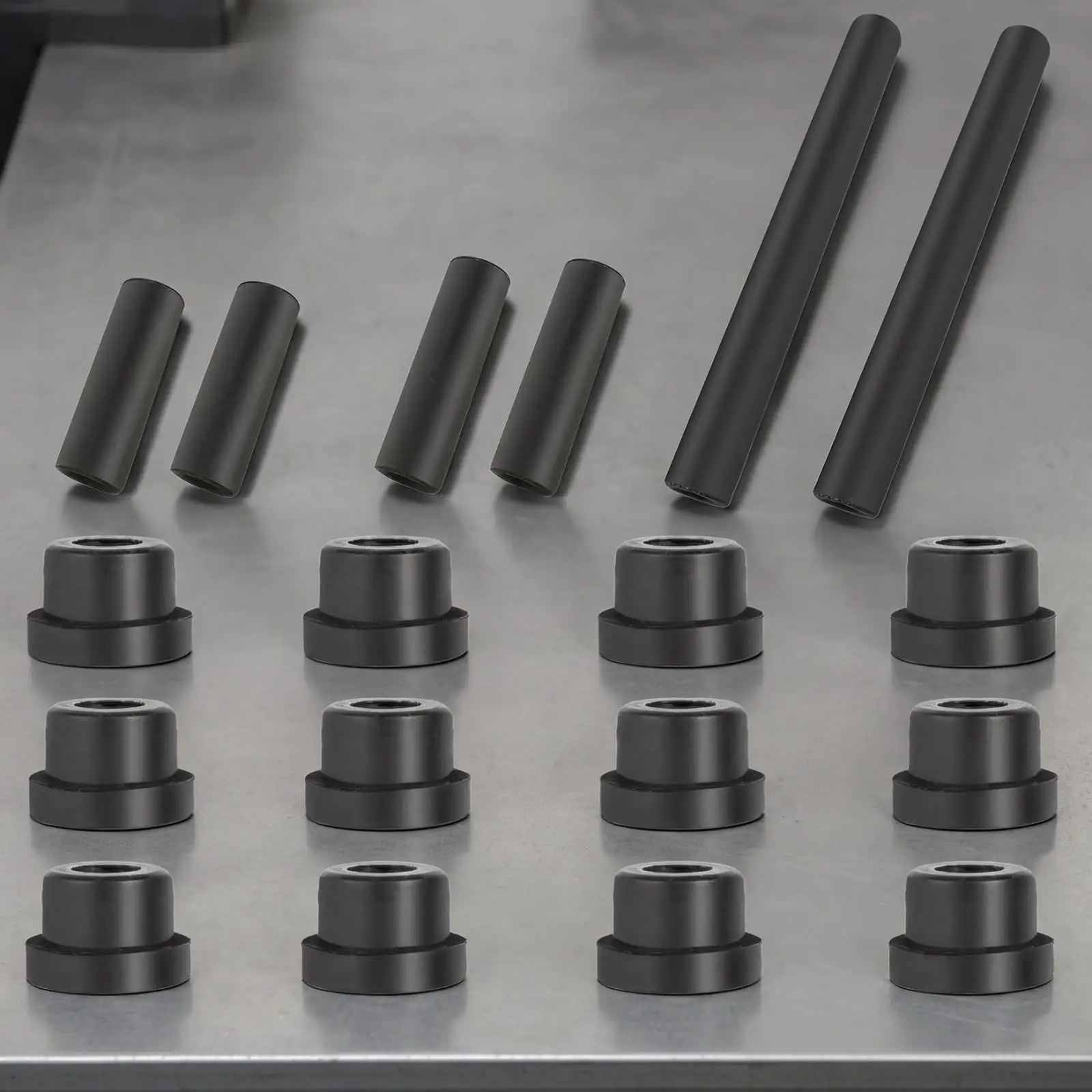 Efficient Car Chassis Bushing Kit with Metal Cylinders for Restoring Handling Precision and Comfort