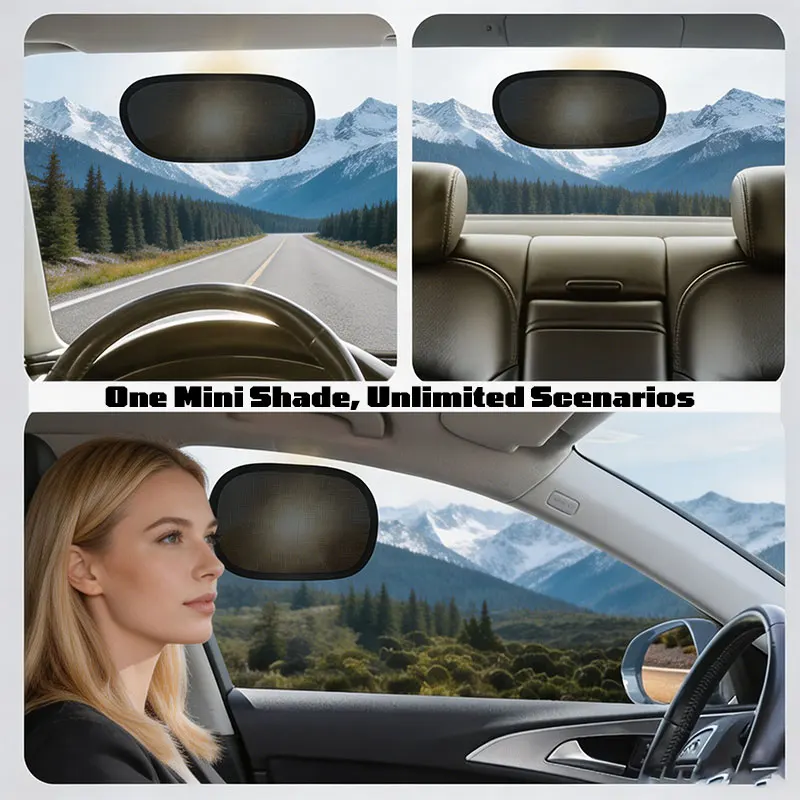 Mini Sommer Auto-Fenster-Sonnenschutz Statische Folie Spurlos Universeller Auto-Sonnenschutz für den Sommer Sonnenschutz Isolierung 1 Stück – Detail 4