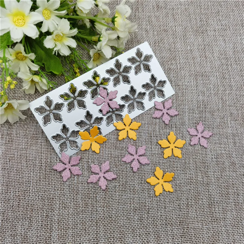 Floret Flowers Frame Metal Cutting Dies Stencils For DIY Scrapbooking Decorative Embossing Handcraft Template