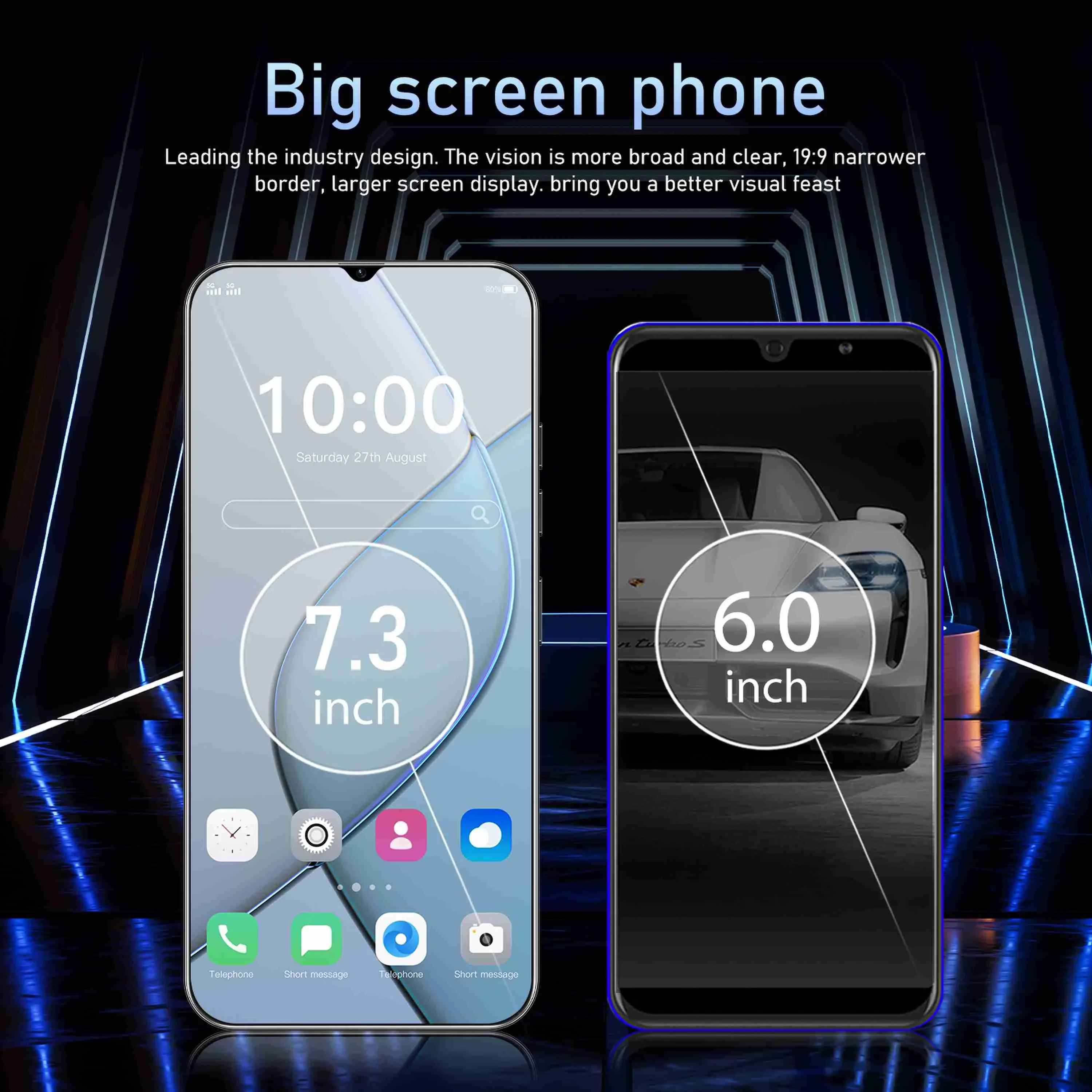 Nowy smartfon Camon 30 Premier 5G 7.3-calowa pamięć o maksymalnej rozdzielczości 22GB + 2TB telefon dual SIM 6800mAh odblokowanie Android 14