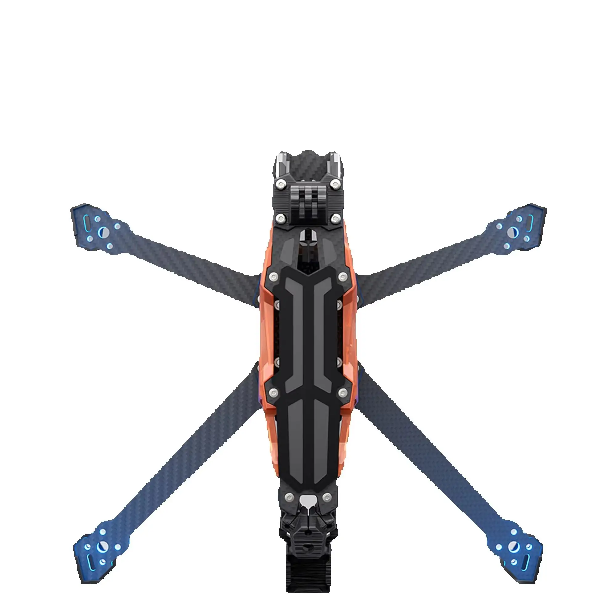 GEPRC GEP-Vapor-D5 D6 O4 Pro Carbon Fiber FPV Frame For 5/6 Inch Freestyle Quadcopter FPV RC Drone Replacement Accessories Part view 5