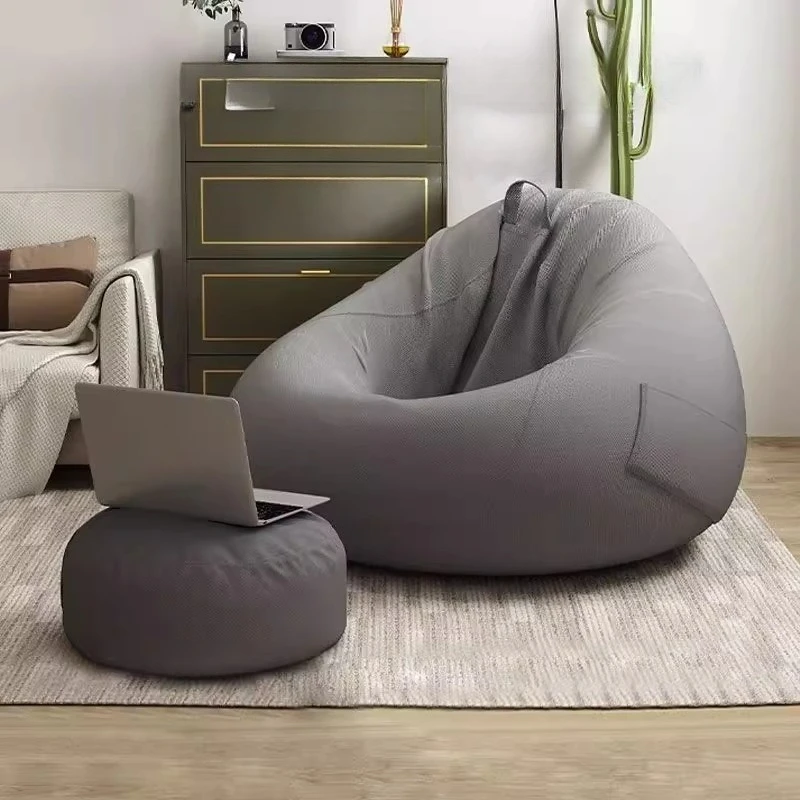 

Seat Puffs Single Bedroom Bean Bag Sofas Living Room Office Bean Bag Sofas Inflatable Person Puffs Asiento Nordic Furniture