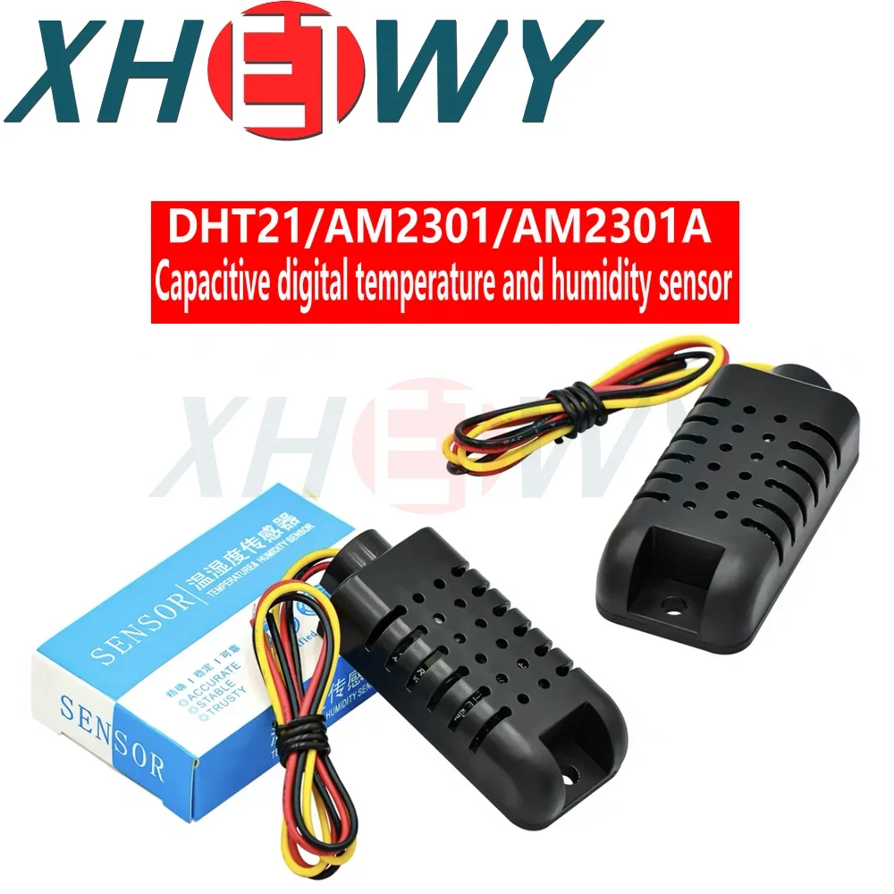 DHT21 AM2301 AM2301A capacitive digital temperature and humidity sensor replaces SHT10 SHT11