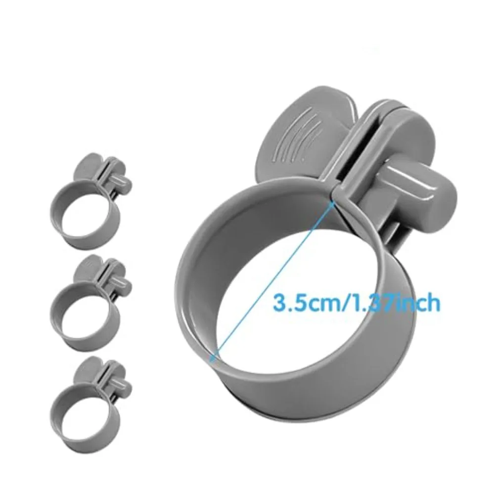 1-1/4 Inch Plastic Hose Clamps Supporting For Pool Hose Connections to Filter Pumps Sand Filters and Related For Pool Components