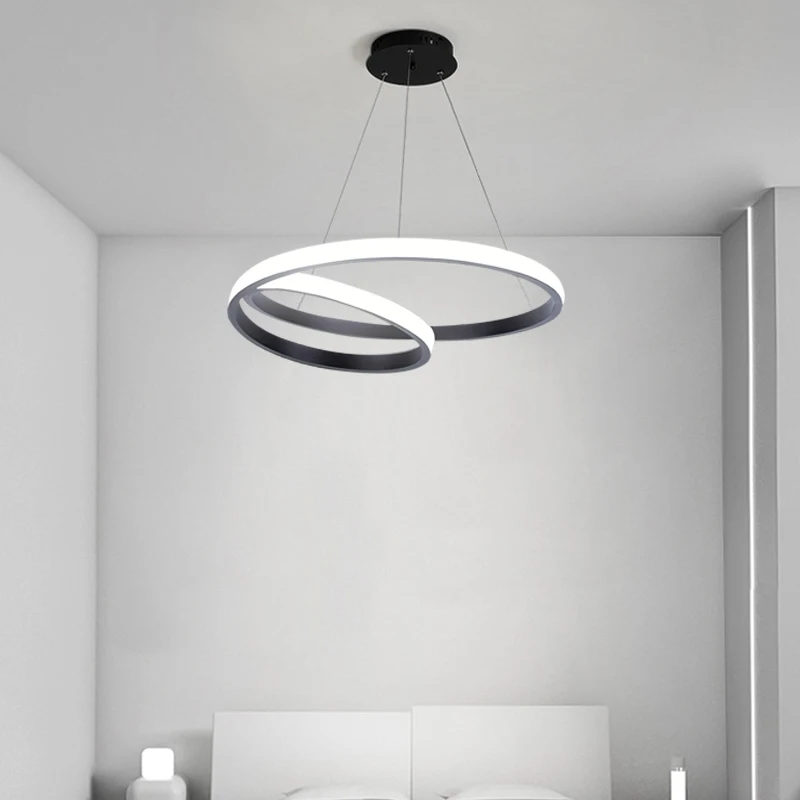 LED minimalistische hanglamp moderne hanglamp Noordse ronde hanglamp Home Decor Led voor eetkamer studeerkamer slaapkamer