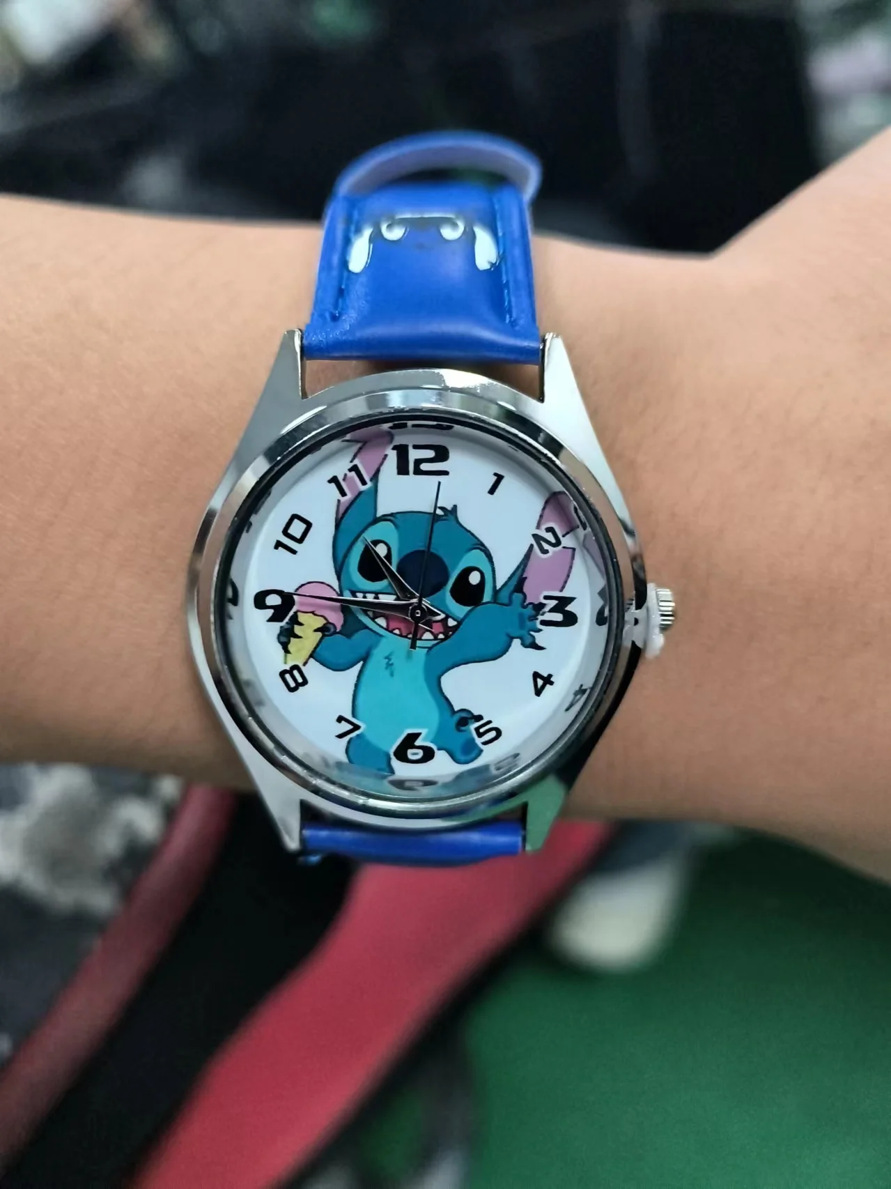 Stitch Gift Box Watch Pointer Quartz Children Box Gift Watch Girls Kawaii Stitch Box Watch Birthday Gift Cute Girly Heart