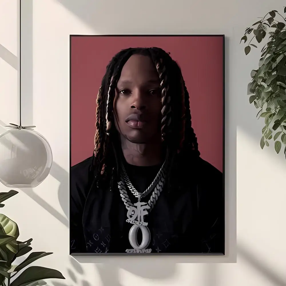 Hip-Hop Rapper L-Lil Durk Poster  Classic Home Interior Design & Modern Wall Decor Art Collection