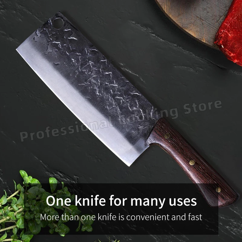 

Hand-forged stainless steel kitchen knives chef's knives kitchen cleavers fish slicing knives household cooking knives