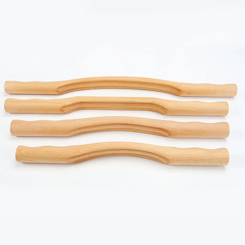 

Massage Scraping Stick Wool Massager Roller Massaging Tool Foot Wood Scroll Wheel