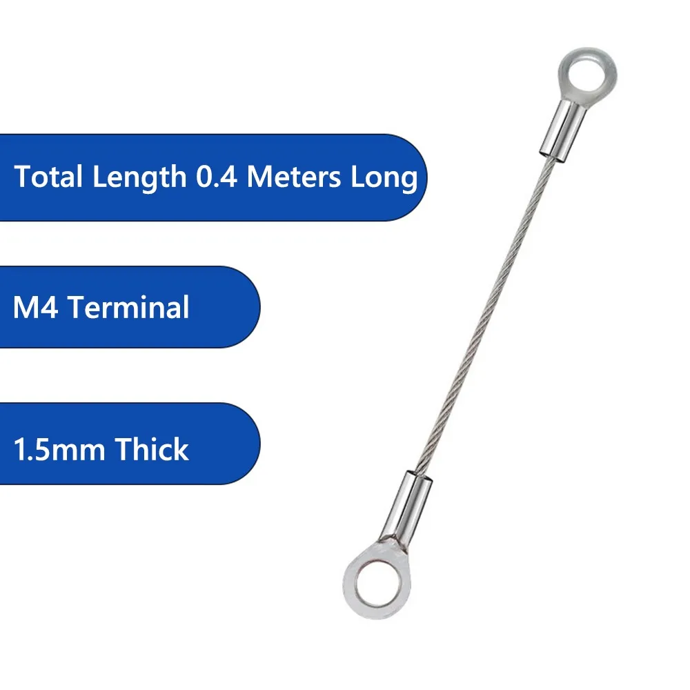 عالية الجودة الفولاذ المقاوم للصدأ سلك حبل M3-M10 المسمار تحديد ثقب محطة كتلة لوحة ضوء حبل