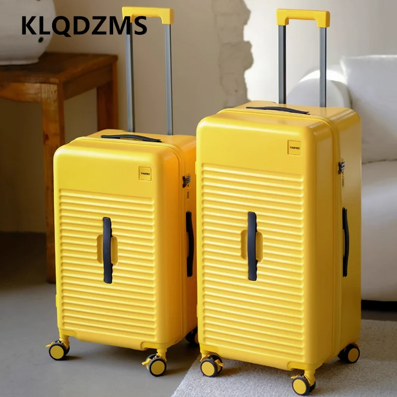 KLQDZMS Rolling Suitcase Large-capacity Trolley Case 24