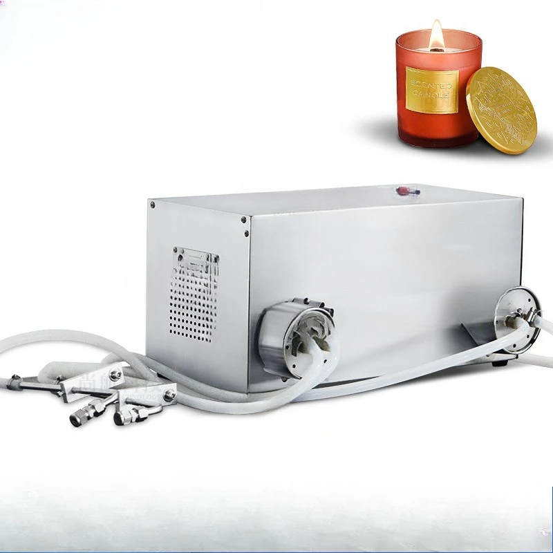 pump semi-automatic filling machine scented candle single double head high temperature resistant canning machine