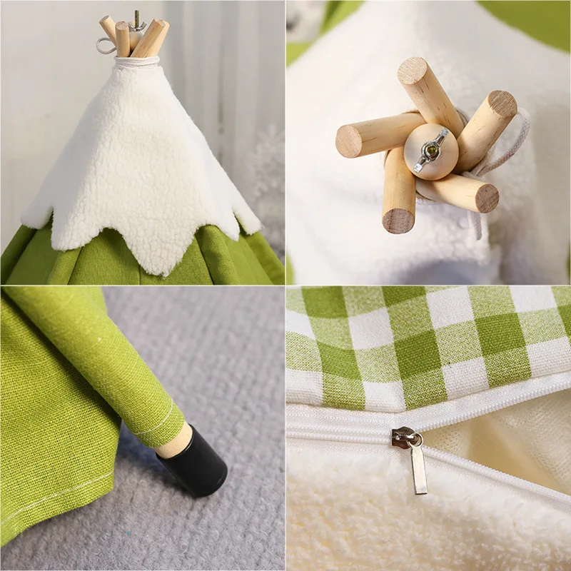 Pet tent cat litter cat bed tent room removable and washable small and medium dog litter
