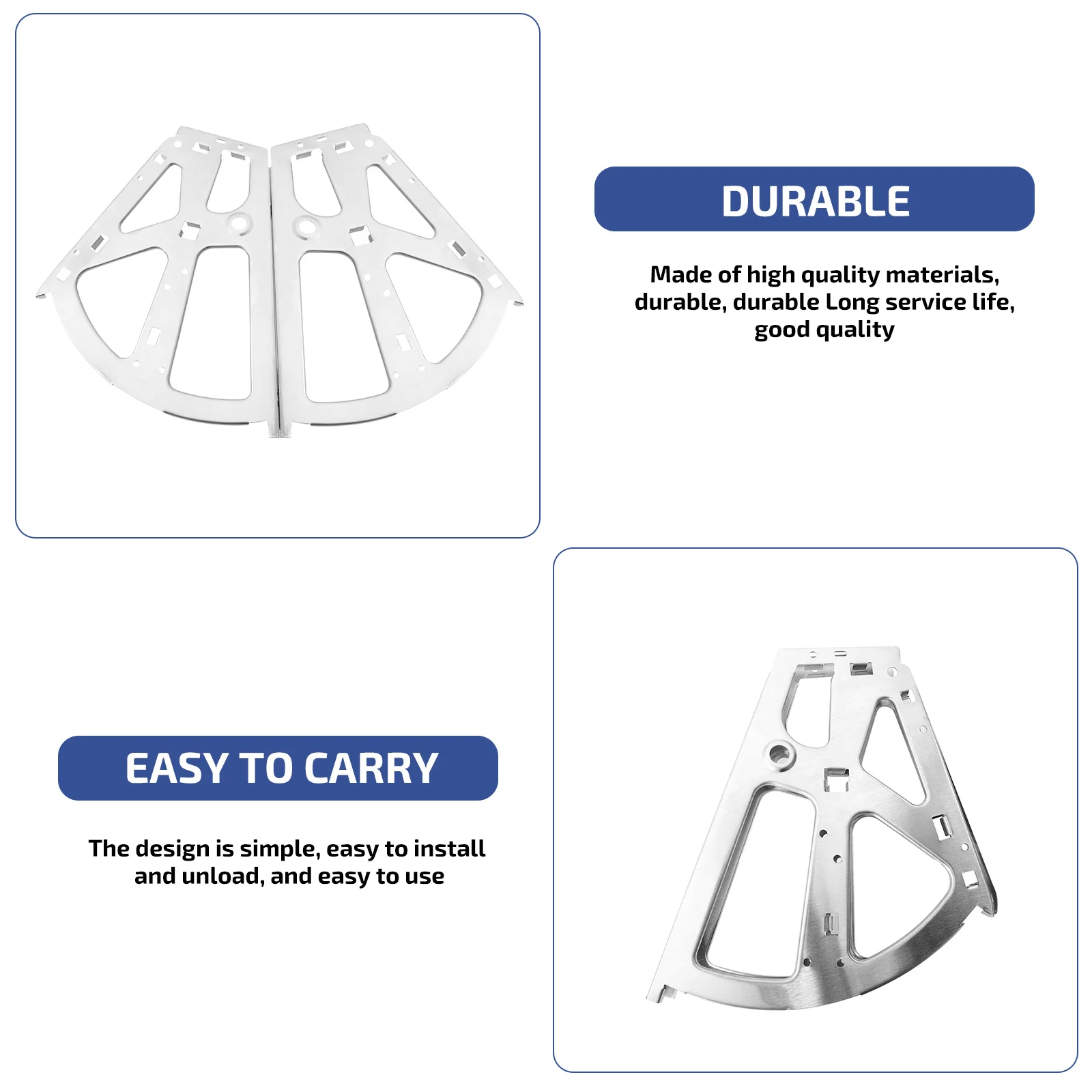 

2pcs Rack Tipper Stand Stainless Steel Dual-Layer Shoe Cabinet Bracket Home Shoe Cabinet Rack Parts Hinge