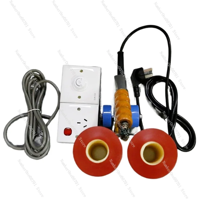 Portable Woodworking Stitching Machine, Double Thread Head for Veneer Splicing Line