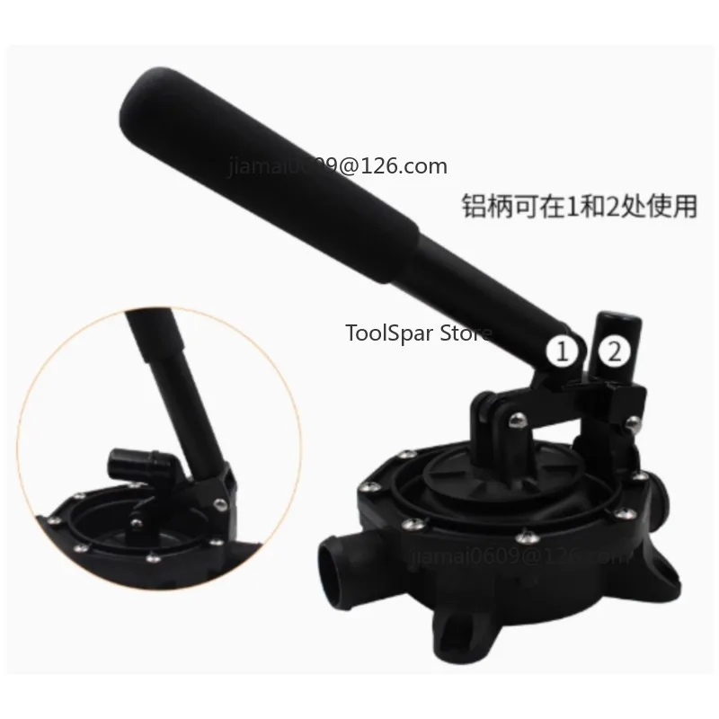 Yacht Diaphragm Manual Bilge Pump Hand‑Cranked Hand‑Pressure Type Oil‑Water Transfer Pump For Marine Boat