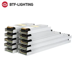 Ultradünnes LED-Netzteil AC190V 240V auf DC12V 24V 60W 100W 150W 200W 300W Transformatoradapter Treiber FCOB WS2815 Lichtleiste