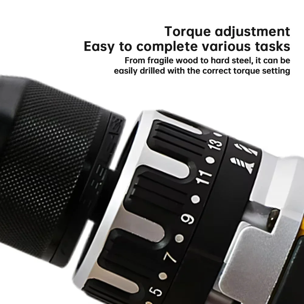 Fit Dewalt DCD796 Brushless Impact Drill Brushless Drill Multifunctional Rechargeable Portable 20V Battery Power Tools