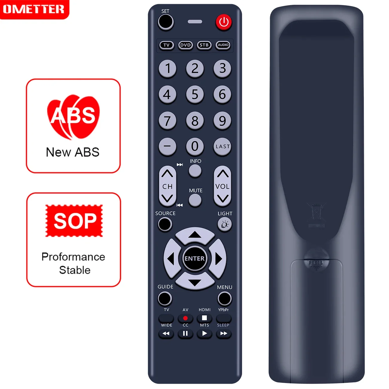 

ACCOONA New Replacement for ViewSonic Remote Control TV 098TRABD2NEVSD