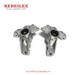 KEBEILEE CNC Alu7075 Front Spindle Knuckle For LOSI Super Rock Rey 1/6 8S