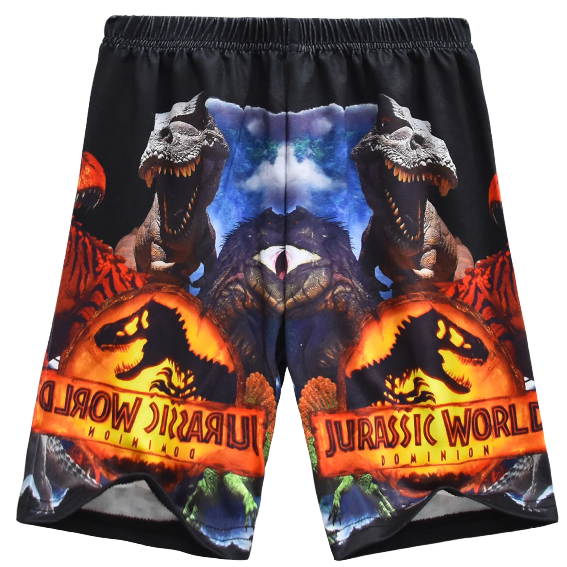 Jurassic World Kinderen Zomer Nieuwe Mode Hoge Kwaliteit Jongens Korte Mouwen T-Shirt Short Set