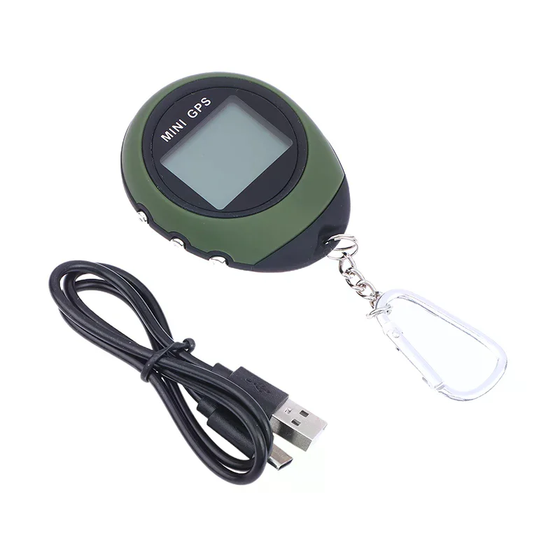 High-Precision Satellite Mini Handheld GPS Coordinates Compass Altitude Locator Navigator Outdoor Sports Hiking Tracker