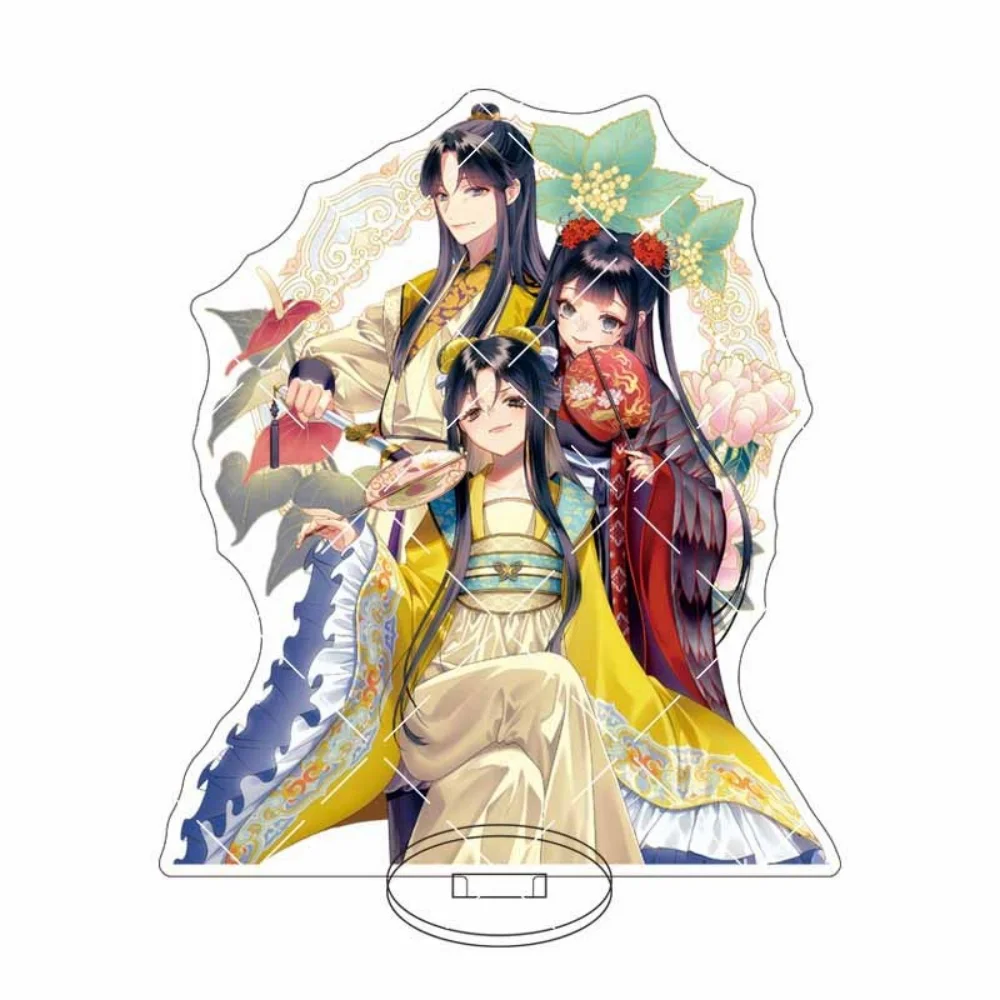 Futsutsuka Na Akujo 15cm Acrylic Stand Keychain ‘Keigetsu Shu’ Double Sided Anime Desktop Decor Collection Birthday Gift