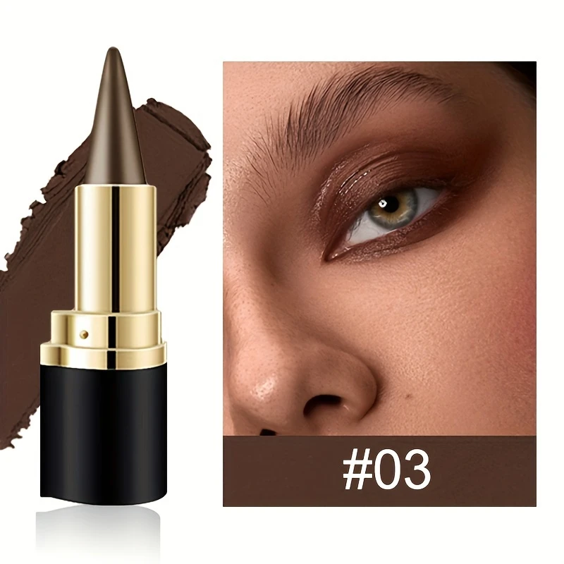 4 Colors Solid Matte Eyeliner Cream - Matte,Waterproof And Smudge Proof Eyeliner Gel Stick Eyeliner Balm Eye Makeup For Beginner