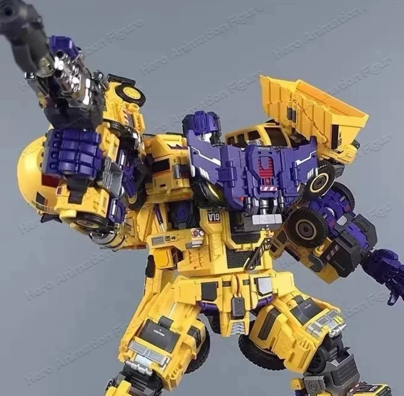 В НАЛИЧИИ: Фигурка Mecha Invasion GIANT LEGION - Желтый Девастатор, Скрапер, Миксмастер, Хук, Скавенджер, Бонкрушер, Лонг Хол.