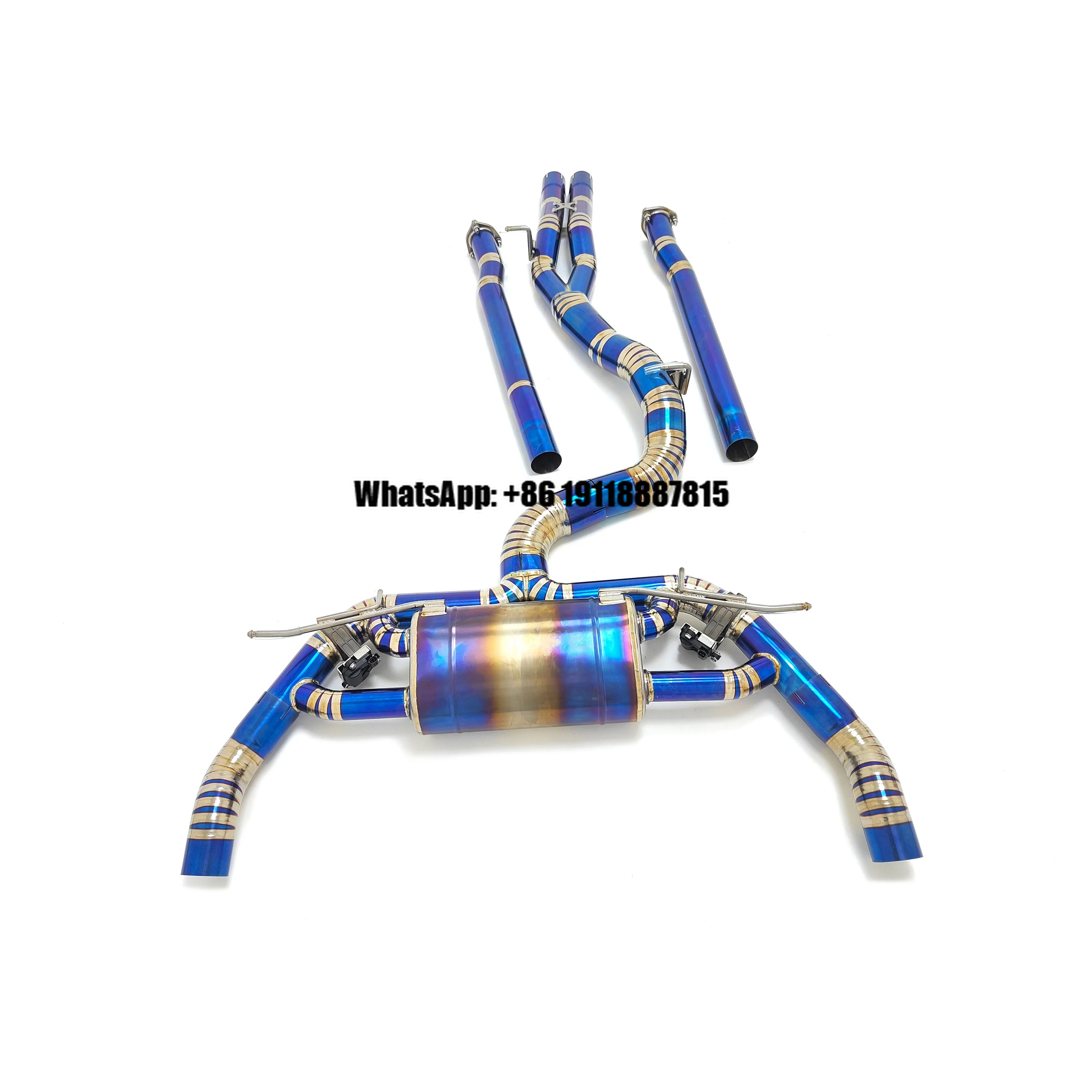 

CSZ Titanium Full Exhaust for Audi 8Y TTRS 2.5T Front Pipes& Valvetronic Exhaust Catback with Remote Control