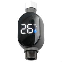 24BA Led Digital Display Temperature Gauge Shower Temperature Meter Household Water Thermometers for Home Bathroom Kitchen
