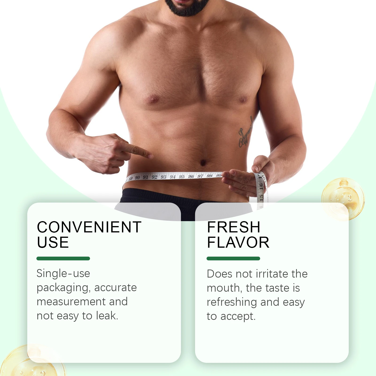 Googeer GLP-1 قطرات معززة للتخسيس، علاج الجسم