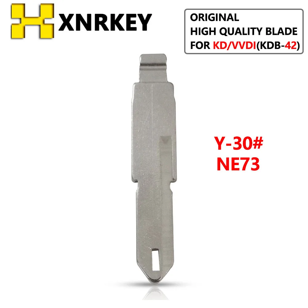 

XNRKEY KDB-42 Type #Y-30 NE73 Original High Quality KD Remote Key Blade Blank for KD/VVDI Remote