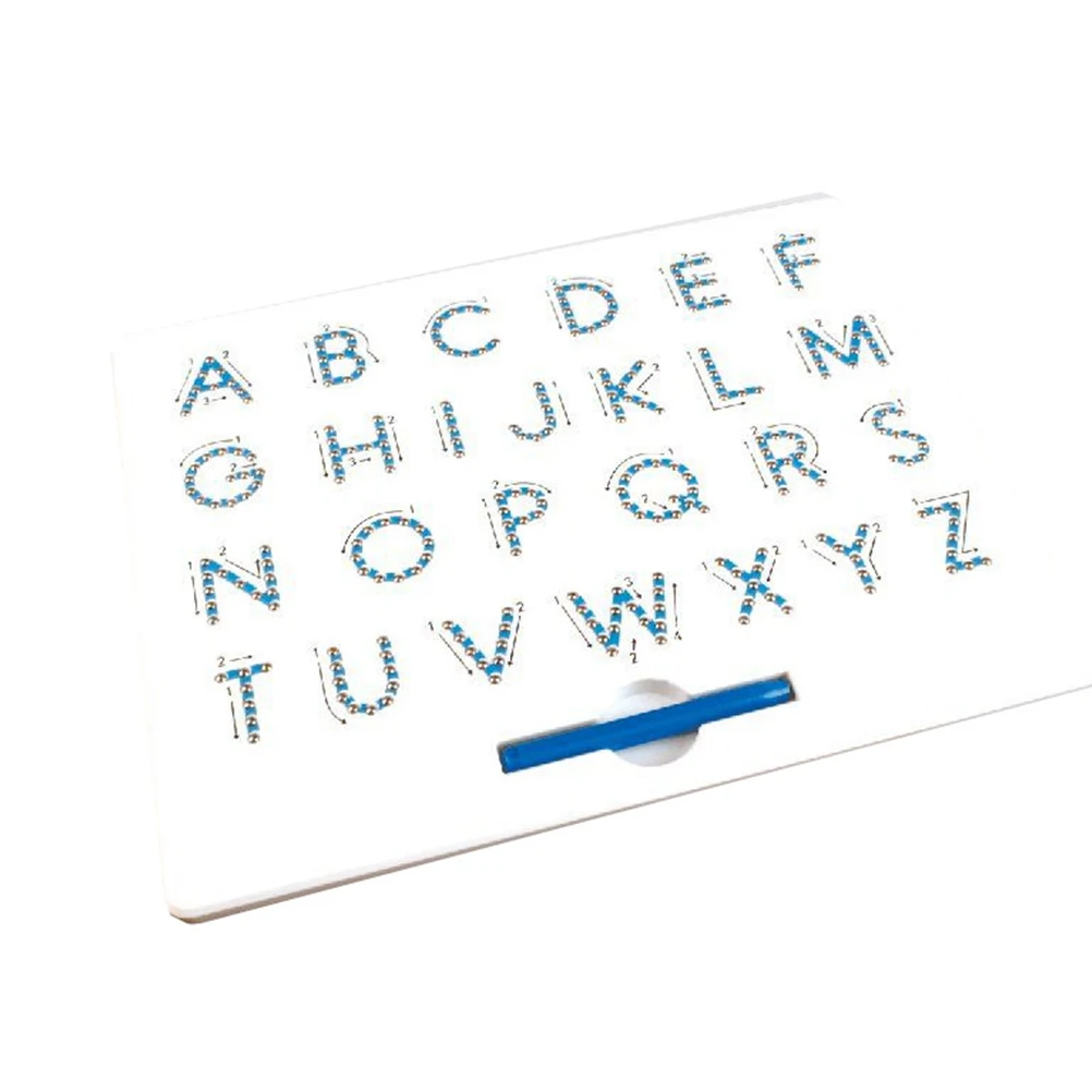 

Letter Board Early Learning Kids Educational Drawing Steel Alphabet Sketchpad
