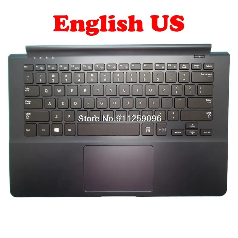 

Подставка для рук и клавиатура для Samsung NP915S3G NP910S3G NP905S3G 915S3G 910S3G Английский США Корея KR Франция FR Германия GR UK Тачпад