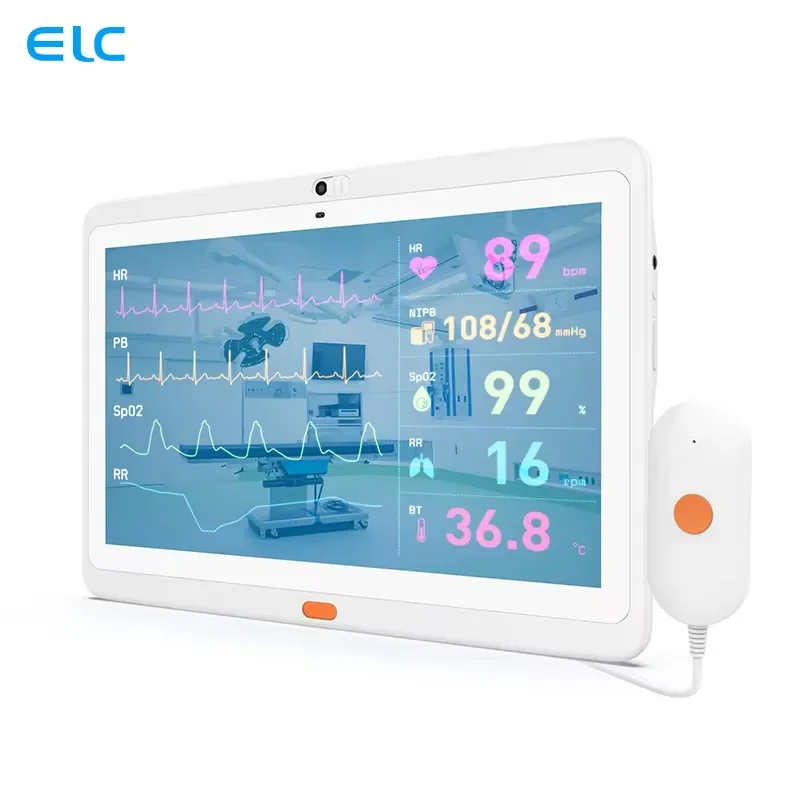 Wall mount Medical hospital patient care Call Handle Service POE touch screen android tablet