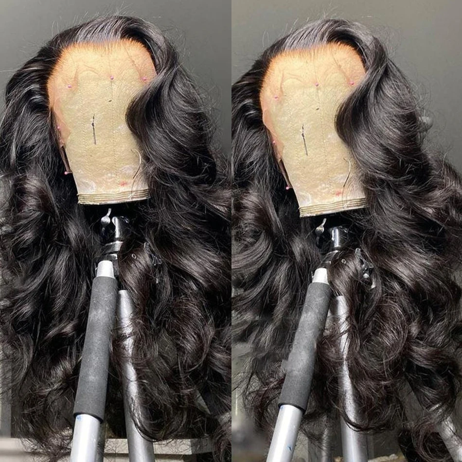 Pretty Diary Wig renda depan gelombang tubuh HD 30 32 inci 13x4 13x6 Wig Frontal renda telah ditanami Wig rambut manusia 100% untuk wanita