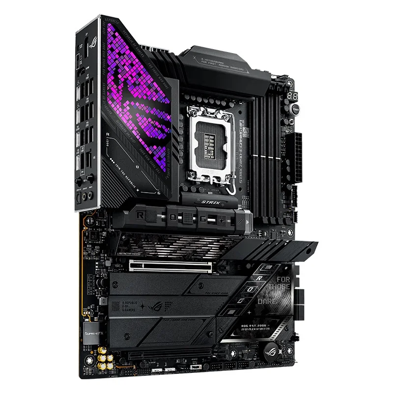 

For ROG Strix Z890-E Republic Gamers ATX Gaming Desktop Motherboard Intel Chipset 256GB RAM SATA Hard Drive Double