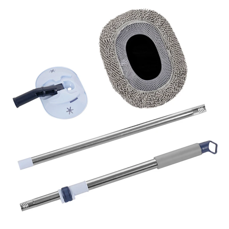 Ausziehbarer Autowaschmop aus Mikrofaser-Chenille, kratzfreie Autoreinigungsbürste für PKWs, LKWs & Wohnmobile