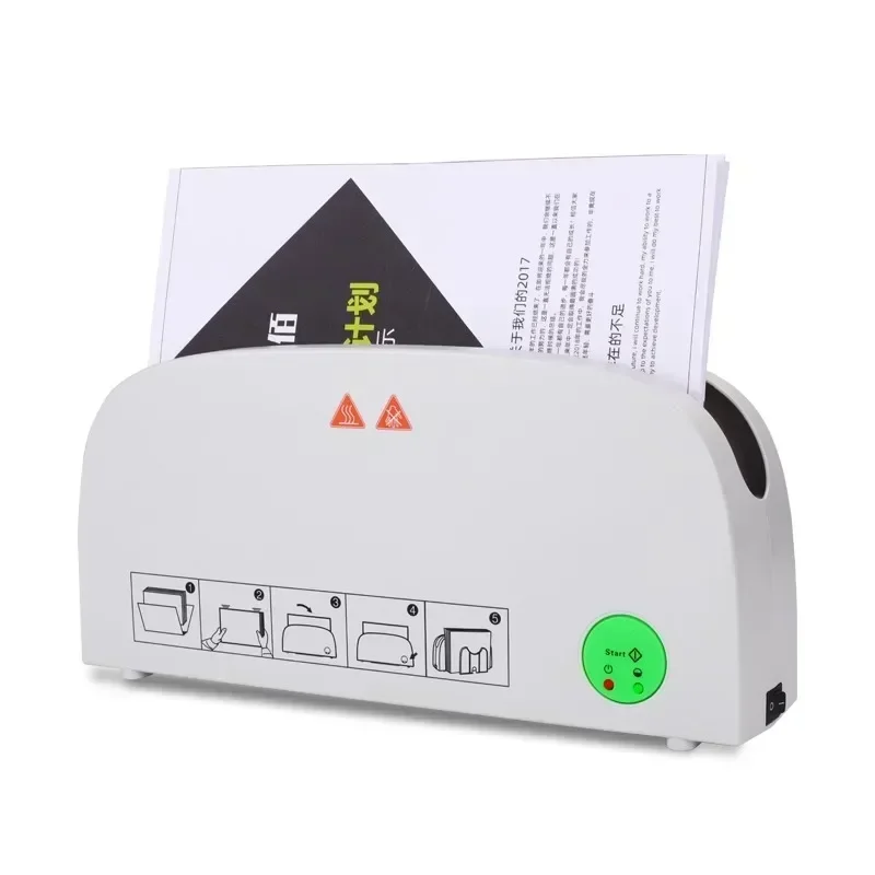 Electronic hot melt adhesive binding document engineering report portable desktop office book tender binding machine small new
